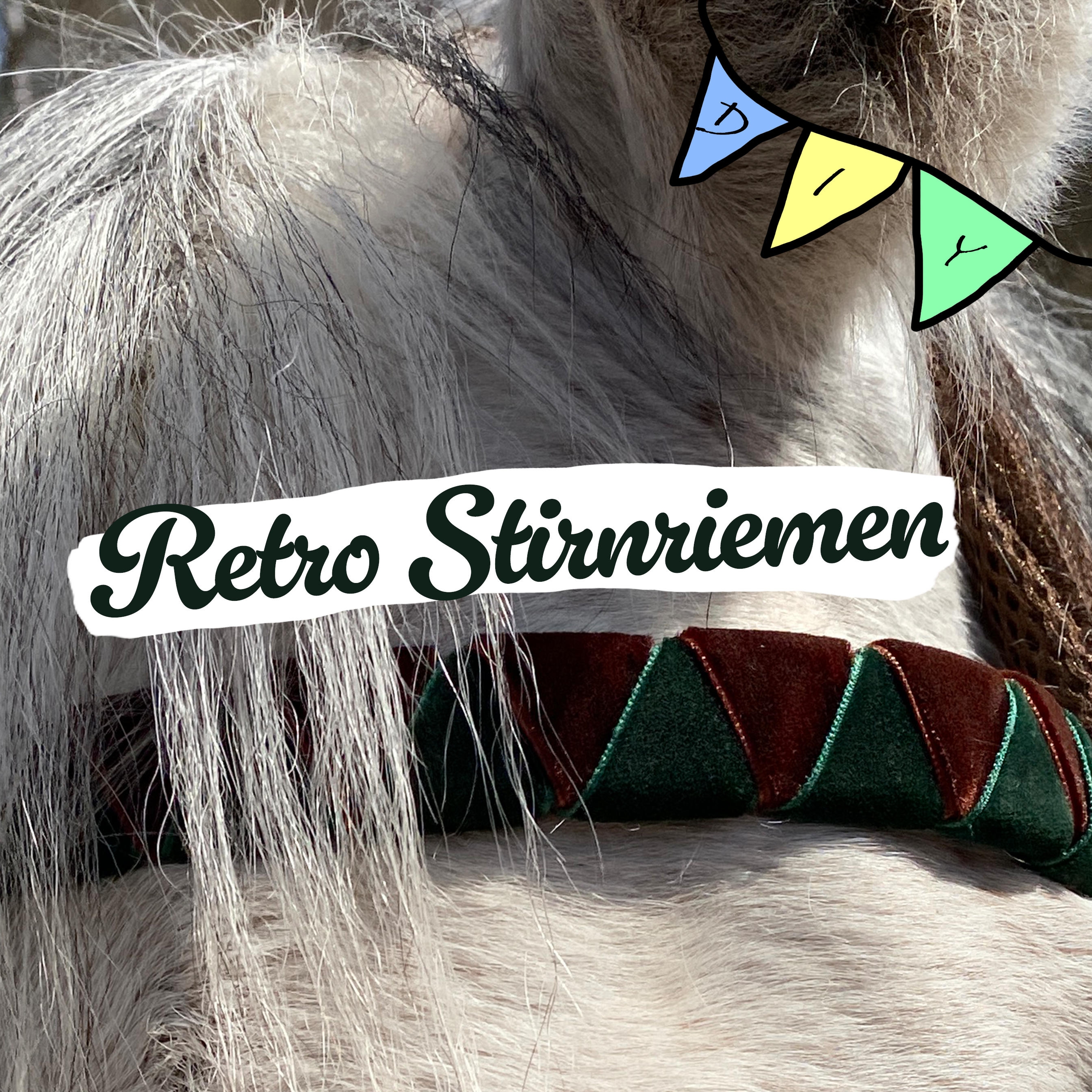 DIY Retro Stirnriemen